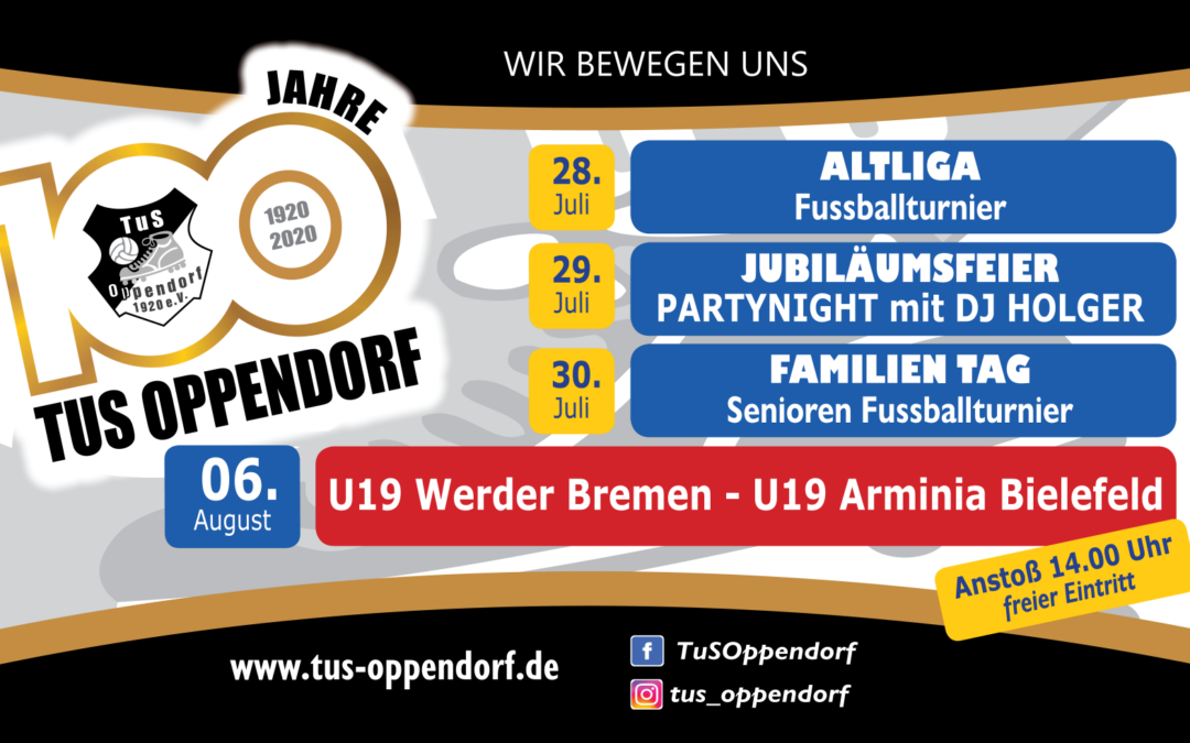 TuS Oppendorf Jubiläum