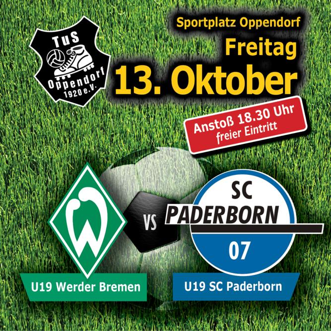U19 SV Werder Bremen vs U19 SC Paderborn